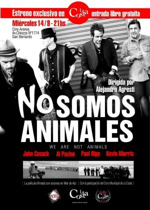 We're No Animals poster
