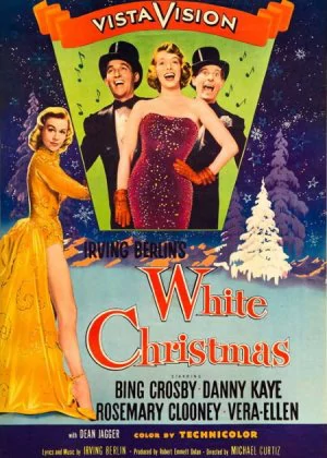 White Christmas poster