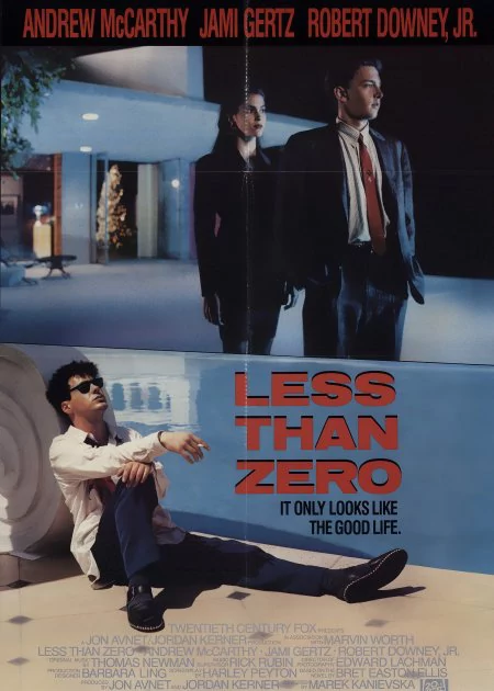 Less Than Zero poster