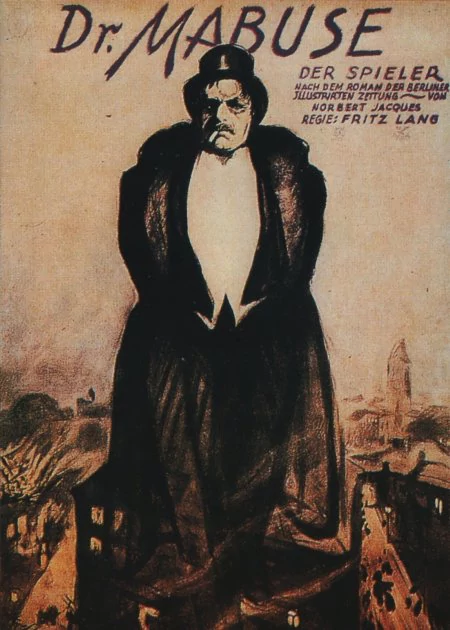 Dr. Mabuse, the Gambler poster