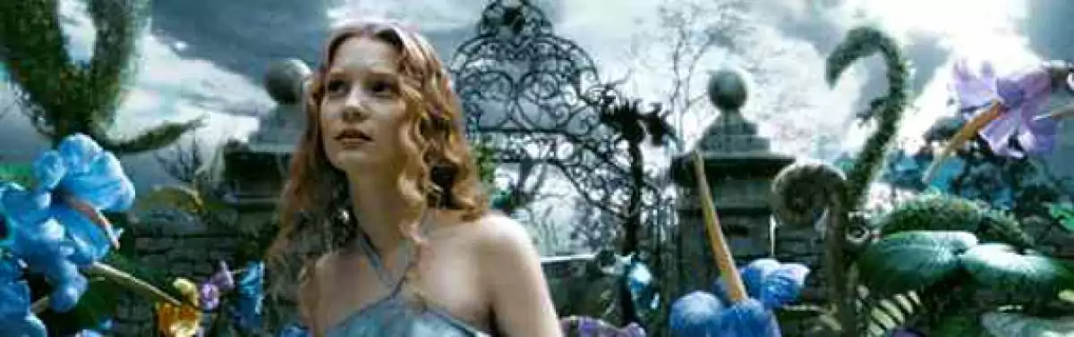 screen cap of Alice In Wonderland