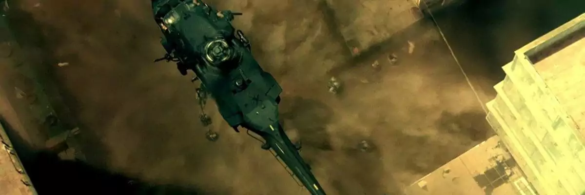 screen capture of Black Hawk Down