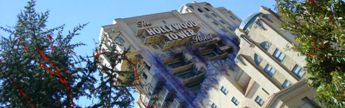 the latest attraction: the tower of terror