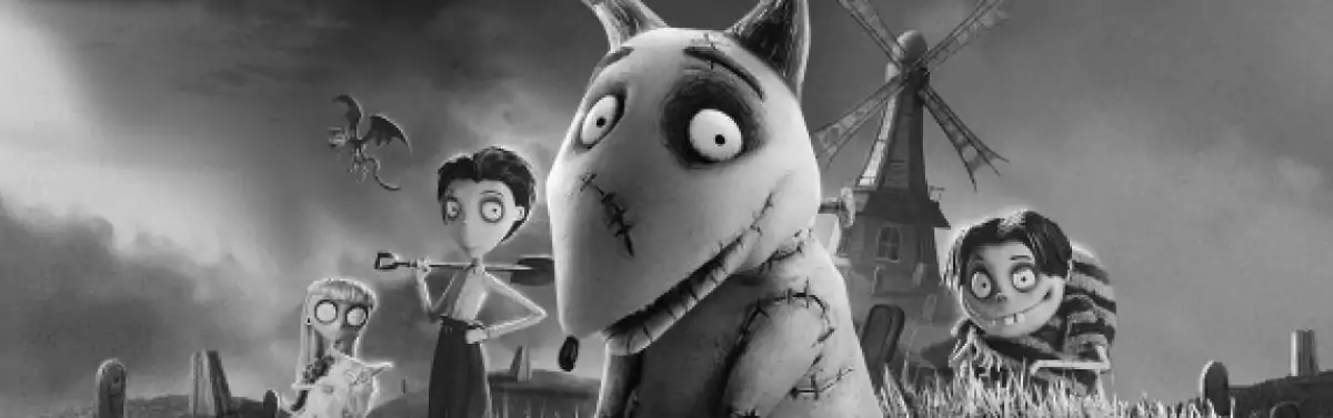 screen capture of Frankenweenie