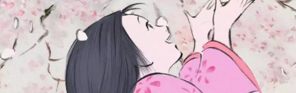 screen capture of The Tale of Princess Kaguya
