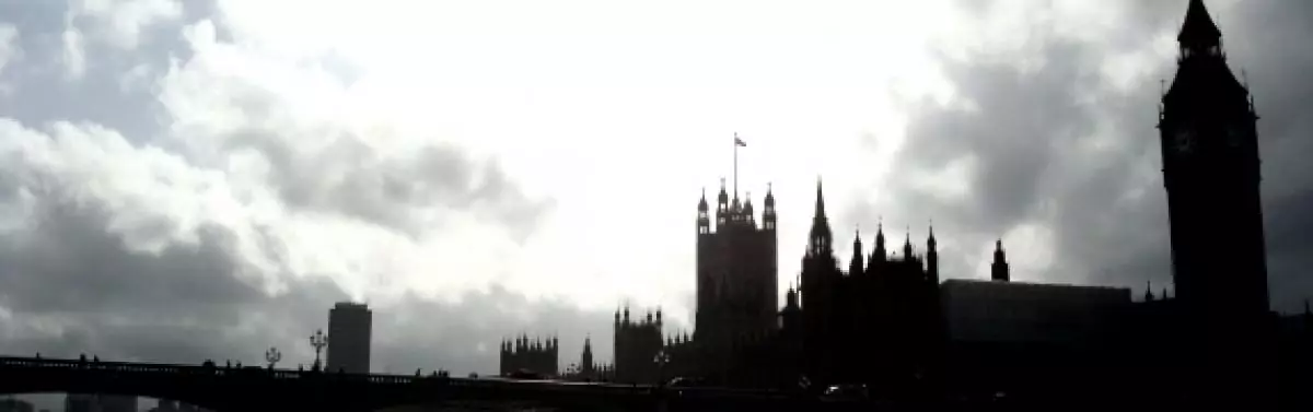 Big Ben, Parliament and rays of sun