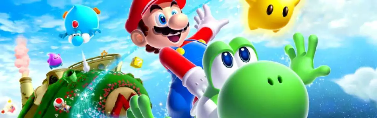 promotion art of Super Mario Galaxy 2