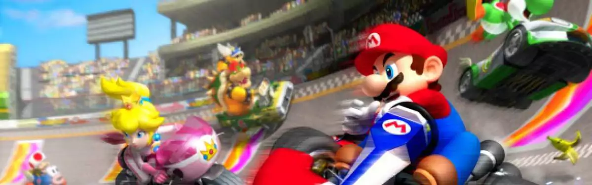 promotion art of Mario Kart Wii
