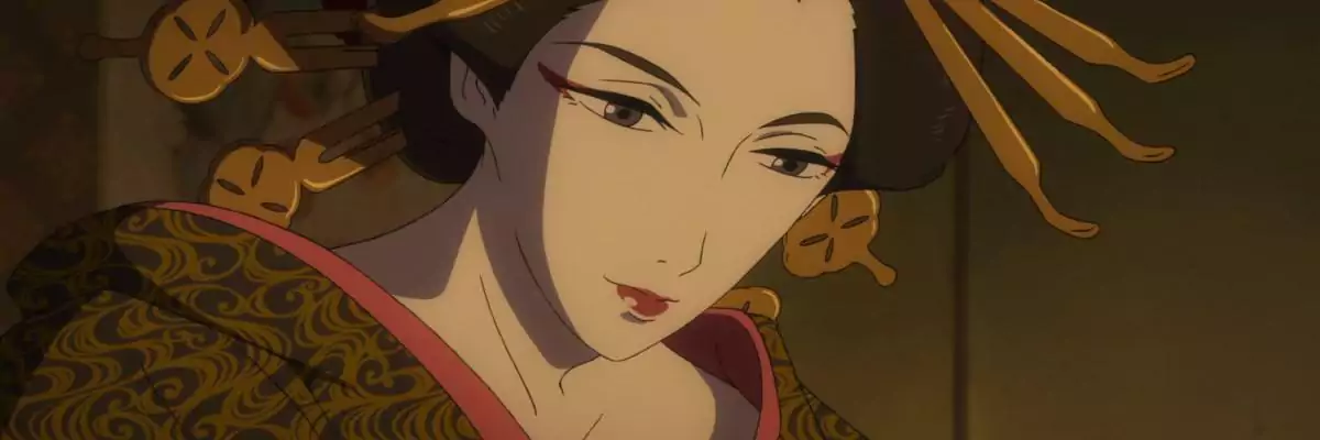 screen capture of Sarusuberi: Miss Hokusai