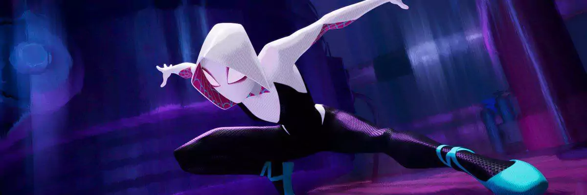 screen capture of Spider-Man: Into the Spider-Verse