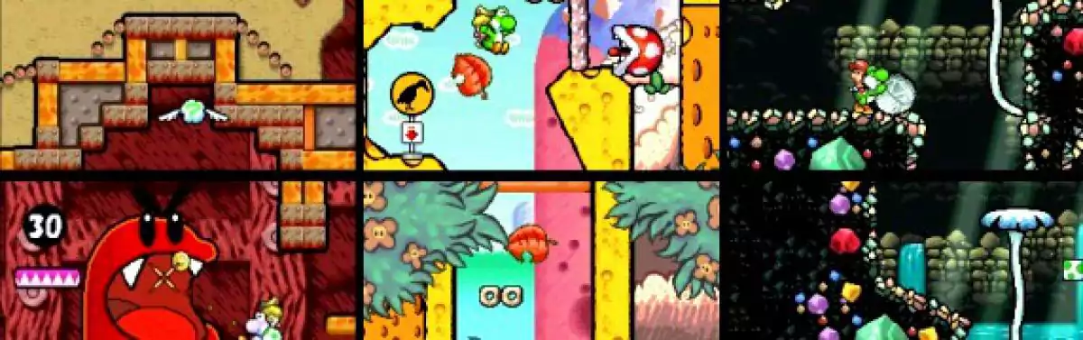 Yoshi's Island DS screen caps