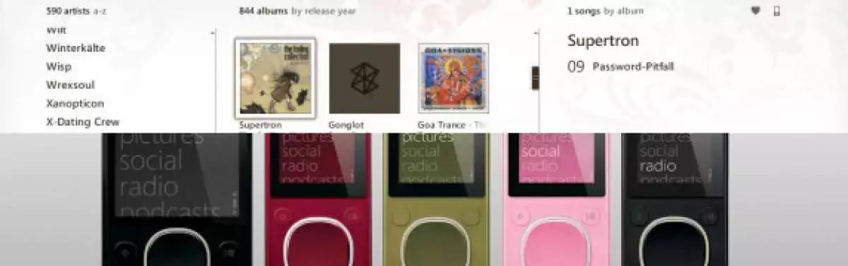 zune hardware and software